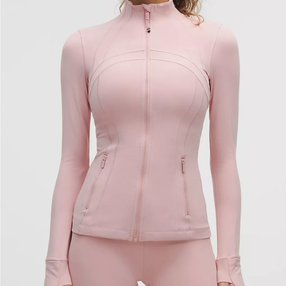 Lululemon Define Light Pink Jacket Size 6